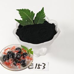 Factory Direct Supplier Good Fluidity Edible Black Pigment Food Dye for Toffee Candy