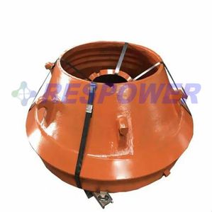 High Manganese Bowl Liner Suit Cone Crusher Spare Parts