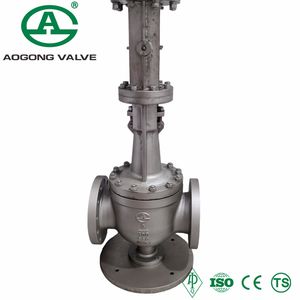 Durable API6d Certified 300lb Flanged Ball Valve for Oil Services