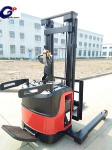 Gp 1500kg-2000kg Electric Motor Straddle Electric Stacker Adjustavle Wide Leg with Forklift Price