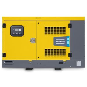 Atlas Copco Qes30 Qes40 Qes80 Silent Mobile Qes Generator Set with 8kw Diesel Engine Three Phase DC Alternator