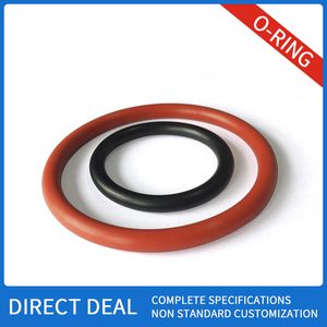 Silicone O-Ring FPM Fluororubber High Temperature Resistant Rubber Sealing Ring Wear Resistant Mechanical Oil Seal Sealing Ring