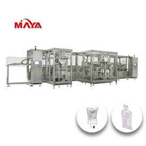 Maya High Precision 50ml IV Solution Filling Equipment Soft Bag Filling Line Manufacturer