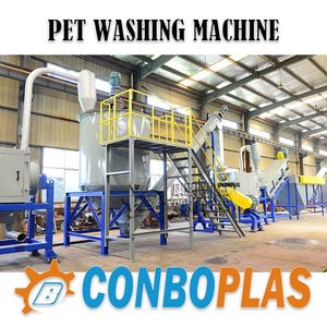 Plastic Pet PE Bottle Film PP Woven Bag Washing Recycling Granulating Machine