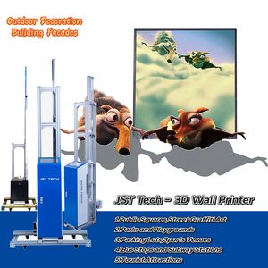 3D Vertical UV Ink Direct Inkjet Printers Painters Spraying Printing Painting Machines for Wall/Glass Art Picture