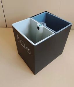 Durable and Stylish Waste Bin Perfectly Fits Hospitals and Commercial Venues