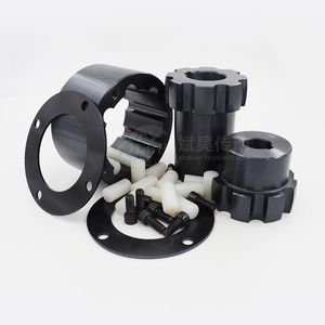 Zl Nylon Column Pin Gear Shaft Coupling Reducer High Torque Heavy Toothed Type Coupler Grinder Fan Motor