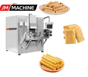 Full-Automatic Pillow-Type Egg Roll Machine Is Suitable for Food Factories.