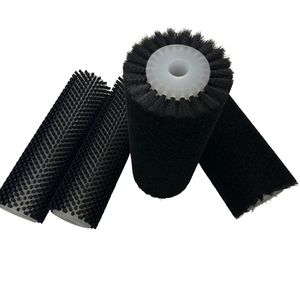 Industrial Nylon Roller Brush for Cleaning and Dust Removal OEM Customizable