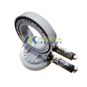 Single Dual Axis Sde Se Slewing Ring Slew Drive Bearing Sde3 Sde7 Sde17 with 24 VDC Motor for Solar Trackers