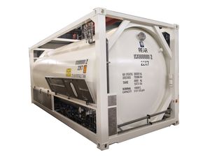 Best Price T75 Liquid Oxygen Cryogenic ISO Storage Tank Container Carbon Monoxide / Tank Container with High Quality