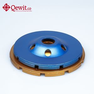 Black Double Row Diamond Cup Wheel for Metal - 15-30 Days Delivery
