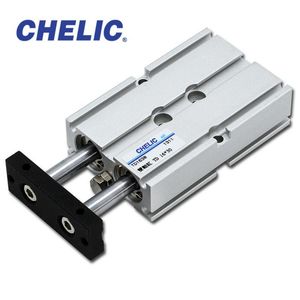 CHELIC Industrial TD Dual Rod Piston Cylinder Dustproof Design Stable Output Force Pneumatic Air Cylinder