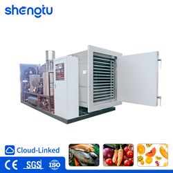 Industrial Vacuum Freeze Drying Equipment for Pet Food Meat Egg Yolk Lyophilization Equipment