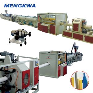 Fully Automatic UPVC CPVC Plastic Pipe Extrusion Line Machine for Agricultural Irrigation Construction Plumbing Cable Protection and Industrial Pipe
