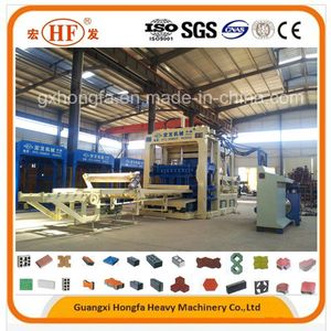 Full-Automatic Concrete Hollow Block Making Machinery Brick Forming Machine