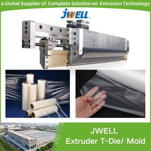 Jwell High-Speed Film Coating Die for Thickness of 0.012-0.12mm of PP PE Pet EVA Coating Film Extrusion Machine Coating Film Mold