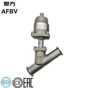 Versatile Pneumatic Angle Valves with Heavy-Duty Stainless Steel Build