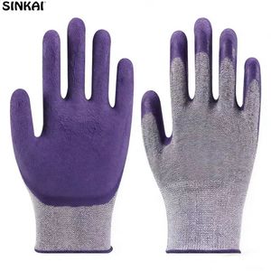 High Quality Industrial Protective Gloves Anti Cut Waterproof Oil Resistant for Construction Mechanical Work Safety Hand Protection
