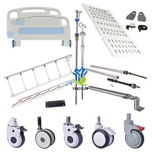 China Wholesale 3 Crank Manual Hospital Bed Parts Assembling Medical Bed Accessories