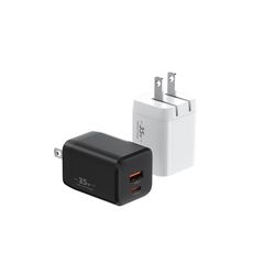 Fast 30W/35W Foldable USB Type C Port Sic Charger