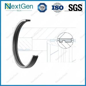 Guide Ring Wear Ring Hydraulic Cylinder Seal Oil Seals Flexibility PTFE PA Phenolic Fabric Dust Ring Piston Fa Seal