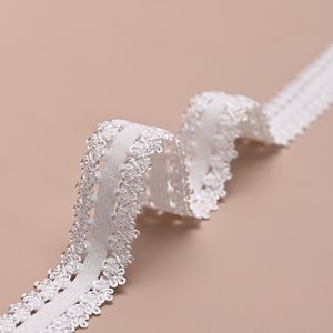 Knitted 22mm Nylon Spandex Elastic Band Webbing Strap Tape for Underwear Lingerie Bra