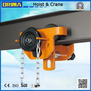 Manual Push and Pull Plain Trolley Geared Trolley Horizontal Clamps Vertical Plate Lifting Clamps