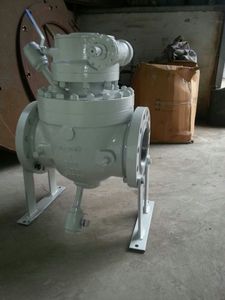 API6d Flange Type Receving Pig Valve