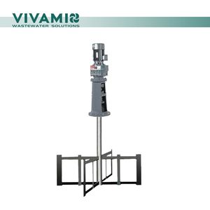 Vertical Rapid Mixer with Stable Operation for Sewage Water Treatment Applications