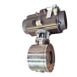 High Temperature F316L C-Type Anti-Resistance Trunnion Mounted Ball Valve for Oil Gas