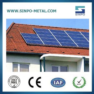 Tile Roof Small Installation 1-500W Home Renewable Energy Solar Power System