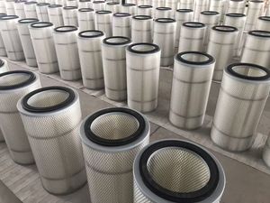 High-Efficiency Polyester Cylindrical Air Filter Cartridge for Clean Air