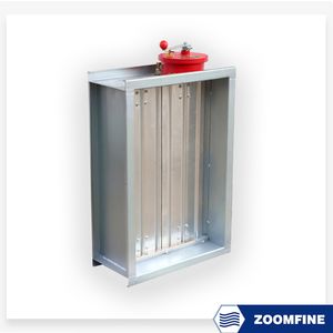 Heating Fire Damper Durable Contemporary Smoke Control Damper for Hall Application