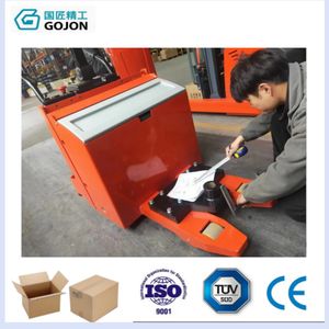 Paper Roll Cardboard Box Making Machine Small Electric Forklift