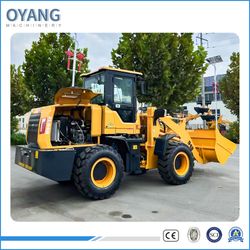 Small/Mini Diesel Wheel Excavator Loader with Hydraulic Arm for Urban Construction