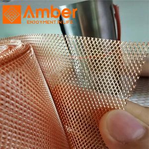 Micro Hole Copper Expanded Metal Mesh for Electromagnetic Shielding Suitcase