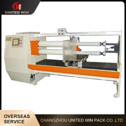 Single Knife Double Shaft Cutting Machine for Double Sided Tape/Kraft Paper/Masking Tape/Foam Tape Circular Knife Adhesive Tape Cutting Machine