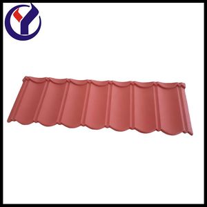 High Quality New Zealand Colorful Stone Coated Steel Roofing Tiles