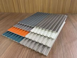 New Design Wooden Grain Water-Proof PVC WPC Wall Panels for Interior Decoration