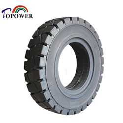 10.00-20 Solid Rubber Tires for Trailer Telehandler Forklift