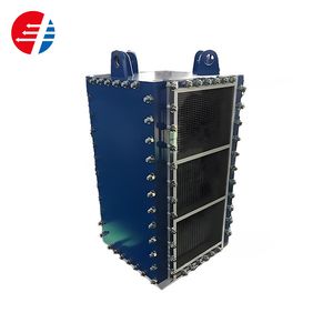 High Temperature Corrosion Resistant Bloc Heat Exchanger for Energy Recovery