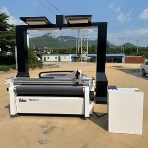 Strong Stability Precise Large Vision Vibrating Knife Cutting Machine for Rubber Gaskets