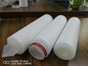 Pleated Filter PP /Nylon /Pes/ PVDF/ PTFE Water Filter Cartridge