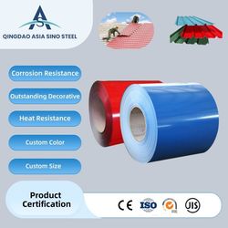 High Quality Building Material Hot Dipped Zinc Color Coated Galvanized PPGI Roofing Steel Coil