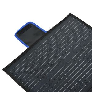 Color Customized Available High-Efficiency 100W 200W Portable Solar Panel for Outdoor Camping, Hiking Power Supply