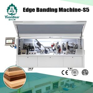 S5 Automatic Edge Banding Machine Woodworking MDF PVC with R Scraping Buffing