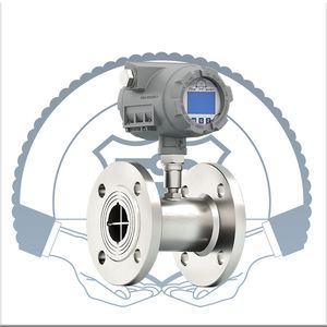Air Gas/Fuel Oil/Waste Water Turbine Vortex Flowmeter Transmitter Liquid Flow Meter