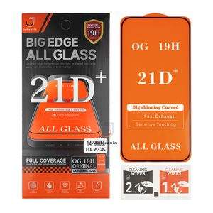 Tempered Glass Screen Protector 9h Hardness Full Coverage for iPhone All Models