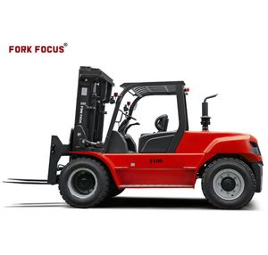 Counterbalance Forklift Truck Forklift 12ton Forkfocus Heavy Duty Forklift with Container Mast